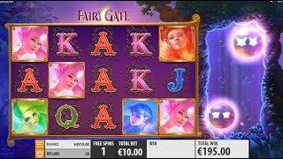 Fairy Gate Online Slot by Quickspin - Fairy Wild Respin Feature!