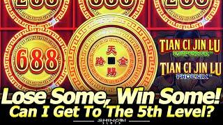 Lose Some, Win Some! Tian Ci Jin Lu Phoenix and Emperor Slots with Hold and Spin Features at Yaamava