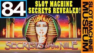 SECRETS OF THE NILE (Bally)  - [Slot Museum] ~ Slot Machine Review