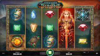 Forbidden Throne Slot Features & Game Play - by Microgaming
