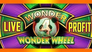 • LIVE PROFIT| • JUST WHEN YOU THINK IT'S OVER • - Wonder 4 Wonder Wheel - Slot Machine Bonus