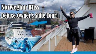 ️️SPOILED For 7 DAYS! Norwegian Bliss Cruise Ship Haven Room 18100 Room Tour  June 2022