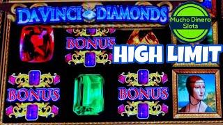 MY BIGGEST JACKPOT DAVINCI DIAMONDS SLOT HIGH LIMIT/ FREE GAMES/ MAX BETS/ HUGE JACKPOTS