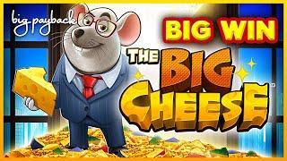 BIG WINS on The Big Cheese Slot Machine!