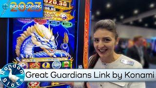 Great Guardians Link Slot Machine by Konami at #IGTC2023