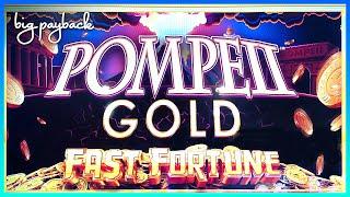 Pompeii Gold Fast Fortune Slot - AWESOME MUTLIPLIER & MORE!!
