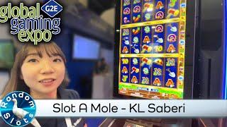 Slot A Mole Slot Machine by KL Saberi at #G2E2022