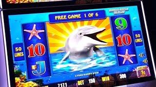Lightning Link - bonus w/ multiple retriggers - Slot Machine Bonus