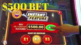 I BOUGHT A BONUS FOR $500 - THE CASHMAN LINK SLOT AT CHOCTAW CASINO