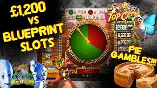 Insane Casino Session! £1,200   Blueprint Slots! (Online Slots Gamble)