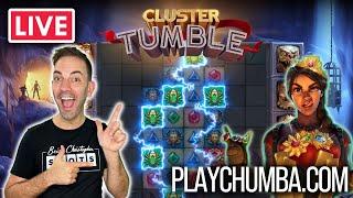 LIVE  NEW Game  Cluster Tumble  PlayChumba.com