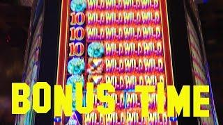 Ainsworth RUMBLE RUMBLE Live Play with BONUS Max Bet $5.00 Slot Machine