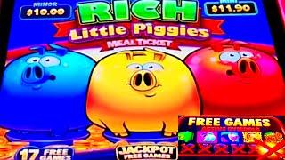 RICH LITTLE PIGGIES MEAL TICKETThese are some FAT PIGGIES!