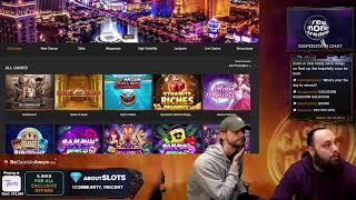LIVE STREAM SLOTS W CASINODADDY  ABOUTSLOTS.COM - FOR THE BEST BONUSES AND OUR COMMUNITY FORUM