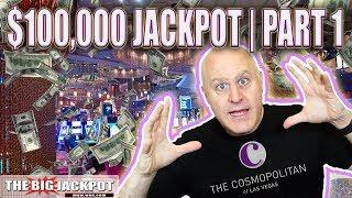 $100,000 JACKPOT PART 1 Only Seen on Patreon HIGH LIMIT SLOTS | The Big Jackpot