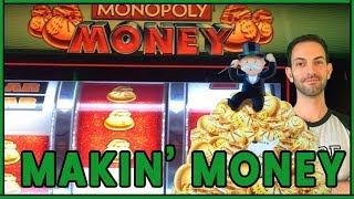 Makin' Monopoly Sized Money   Slot Fruit Machine Pokies w Brian Christopher
