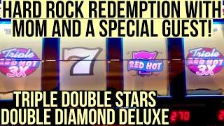 Best BB Hit On Triple Red Hot Sevens &  $15 & $10 Spins Double Diamond Deluxe & Triple Double Stars!