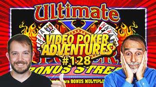 HUGE Comeback On Ultimate X Bonus Streak! Video Poker Adventures 128 • The Jackpot Gents