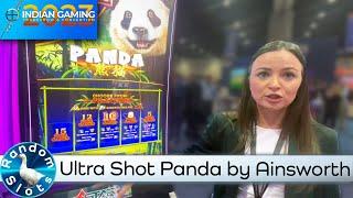 Ultra Shot Panda Slot Machine by Ainsworth at #IGTC2023
