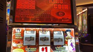KING OF COIN AT CHOCTAW DURANT #choctaw #slots #casino #vgt