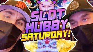 SLOT HUBBY and his LITTLE BRO' go GAMBLING ! CUTIE PA-TOOTIES !