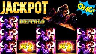 Buffalo Deluxe Slot Machine HANDPAY JACKPOT | Slot Machine Max Bet Handpay Jackpot