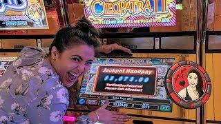 LAS VEGAS SLOT MACHINE JACKPOT on CLEOPATRA 2 | HANDPAY | Encore LV