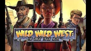 Wild Wild West: The Great Train Heist Online Slot from NetEnt