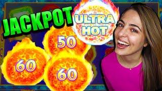 JACKPOT HANDPAY on ULTRA HOT FIRE LINK in VEGAS!