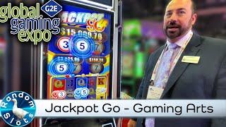 Jackpot Go Slot Machine by Gaming Arts at #G2E2022