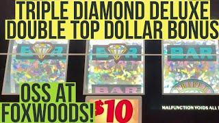 Old School at Foxwoods Looking For The Jackpot! $10 Max Bet 3X4X5X & Triple & Double Diamond Deluxe!