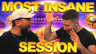 THE MOST INSANE SLOTS SESSION ON YOUTUBE