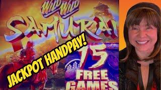 My First Jackpot Handpay on Wild Wild Samurai!