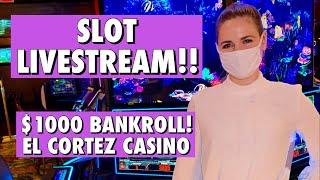 LIVE: Slots from Downtown Las Vegas! $1000 Bankroll!