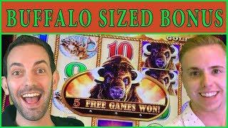 HUGE Buffalo Sized Bonus!  w/ The Bingo King  part of Brian's Theme Thursdays
