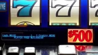 Five Hundred Dollar Slot Machine - High Limit Jackpot