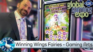 Winning Wings Fairies Slot Machine by Gaming Arts at #G2E2022