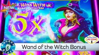 ️ New - Wand of the Witch Slot Machine Mighty Diamonds Bonus