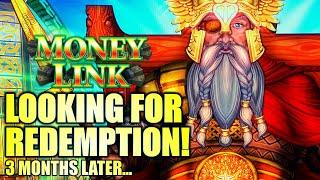 BIG WIN! REDEMPTION AT LAST! MONEY LINK (GIFTS OF ODIN) & HUFF N’ PUFF Slot Machine (SG)