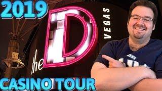 The D - Las Vegas - COMPLETE TOUR OF CASINO AND ROOM SUITE HOTEL 2019 REVIEW