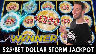 $25/BET Dollar Storm JACKPOT  Hard Rock Casino in Tulsa OK