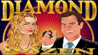 Free Diamond Dozen slot machine by RTG gameplay  SlotsUp