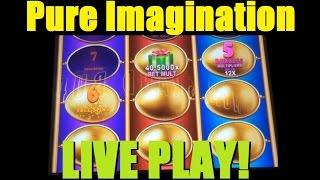• ALL 3 SLOT BONUSES PURE IMAGINATION SLOT MACHINE! Live Play on Wonka PI – See all 3! ~ DProxima
