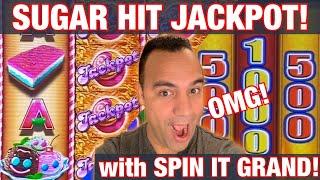 Sugar Hit JACKPOT   | Spin It GRAND!! | EEEEE!!!