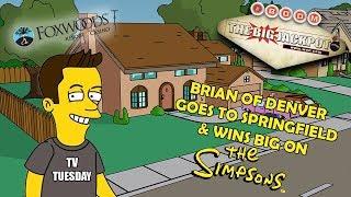 Brian of Springfield Wins on The Simpsons Slot Machine for TV Tuesday