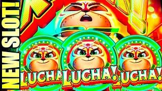 RAWR!! DON’T MESS WITH THIS KITTY!  LUCHA KITTY Slot Machine (LIGHT & WONDER)