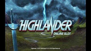 Highlander Online Slot from Microgaming with Free Spins and Quickening Wilds!