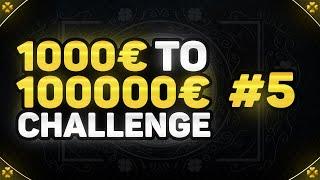 €1,000 TO €100,000 CHALLENGE - MEGABALL, BOOK OF DEAD AND BONANZA HIGHROLL | ATTEMPT #5