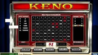 FREE Keno  slot machine game preview by Slotozilla.com
