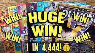 **HUGE WIN!** 1 in 4,444!  Playing Over $100 in TEXAS LOTTERY Scratch Off Tickets